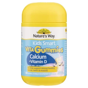 Kẹo Nature's Way Calcium Vitamin D Kids Smart Vita Gummies