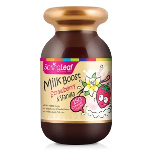 Kẹo sữa tăng cường canxi Springleaf Milk Boost Strawberry & Vanilla 150 viên Pre-order