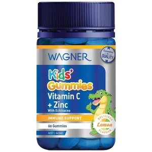 Kẹo Vitamin C Zinc cho bé Wagner Kids Gummies 60 viên