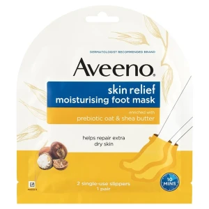 Mặt nạ dưỡng ẩm chân Aveeno Skin Relief Moisturising Fragrance Free Foot Mask 1 Pair Pre-order