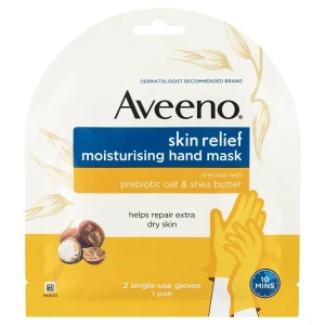 Mặt nạ dưỡng ẩm tay Aveeno Skin Relief Moisturising Fragrance Free Hand Mask 1 Pair Pre-order