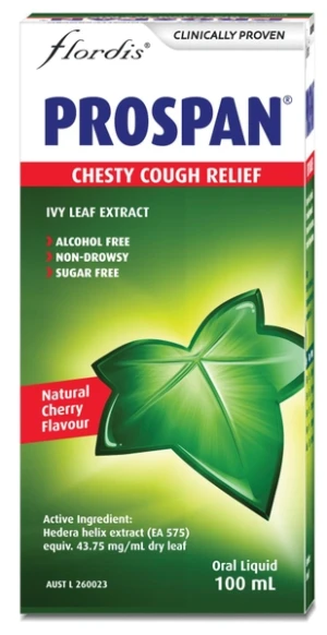 Siro ho Prospan Chesty Cough (Ivy Leaf) cho cả gia đình