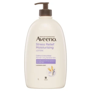 Aveeno Stress Relief Moisturising Lavender Scent Body Lotion