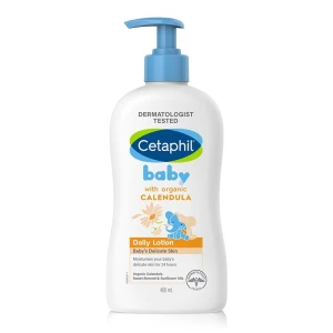 Sữa tắm gội hoa cúc dịu nhẹ cho bé Cetaphil Baby Calendula