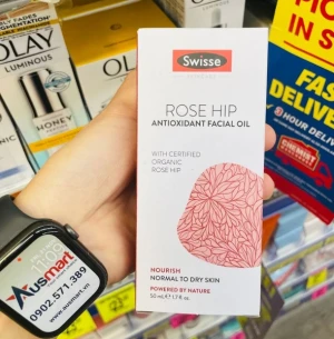 Tinh dầu tầm xuân Swisse Skincare Rose Hip Antioxidant Facial Oil 50ml Pre-order