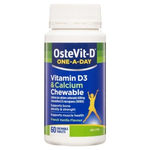 Viên nhai bổ sung Vitamin D3 & Calcium Chewable OsteVit-D