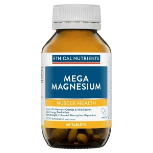 Viên uống bổ sung Magie hỗ trợ cơ bắp Ethical Nutrients Mega Magnesium | Ausmart.vn