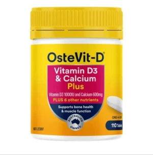 Viên uống bổ sung Vitamin D3 & Calcium Plus OsteVit-D