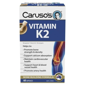 Viên uống bổ sung Vitamin K2 Caruso's Vitamin K2