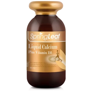Viên uống canxi Springleaf Liquid Calcium plus Vitamin D3