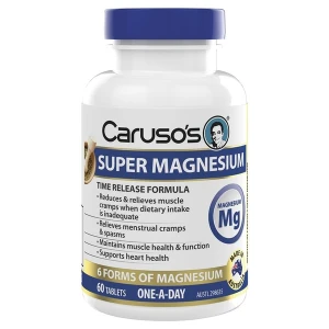 Viên uống Caruso's Super Magnesium bổ sung magie