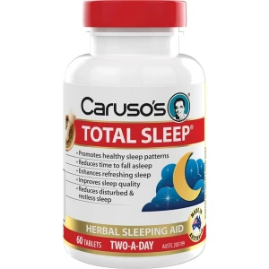 Viên uống Caruso's Total Sleep hỗ trợ giấc ngủ