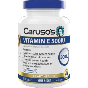Viên uống Caruso's Vitamin E 500IU 150 viên Pre-order