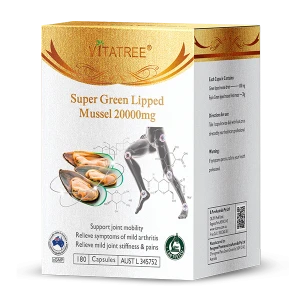 Viên vẹm xanh Vitatree Super Green Lipped Mussel 20000mg
