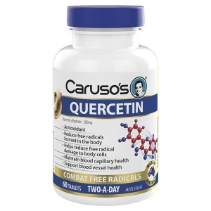 Viên uống chống oxy hóa Caruso's Quercetin 60 viên
