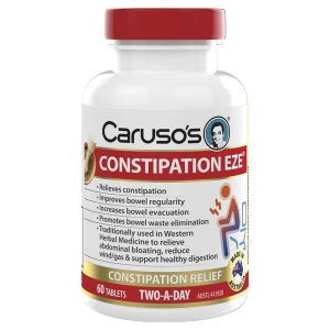 Viên uống giảm táo bón Caruso's Constipation EZE 60 viên