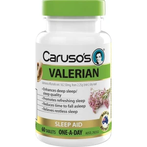 Viên uống hỗ trợ giấc ngủ Caruso's One A Day Valerian