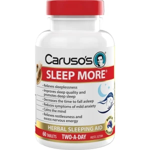 Viên uống hỗ trợ giấc ngủ Caruso's Sleep More