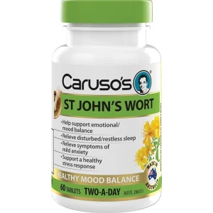 Viên uống hỗ trợ giấc ngủ Caruso's St Johns Wort