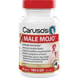 Viên uống hỗ trợ sức khỏe nam giới Caruso's Male Mojo