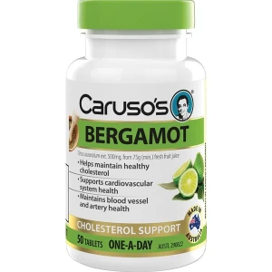 Viên uống hỗ trợ sức khỏe tim mạch Caruso's One A Day Bergamot