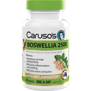 Viên uống hỗ trợ xương khớp Caruso's Boswellia 2500
