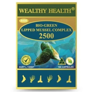 Viên Wealthy Health BIO Green Lipped Mussel Complex 2500