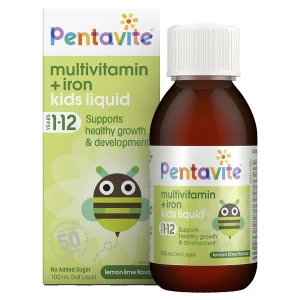 Vitamin tổng hợp cho bé Pentavite Multivitamin Iron Kids Liquid