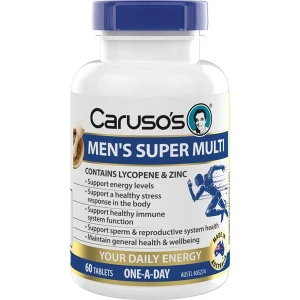 Vitamin tổng hợp cho nam Caruso's Men Super Multi 60 viên Pre-order