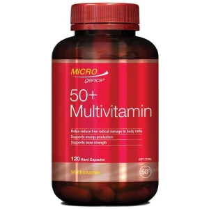 Vitamin tổng hợp cho người trên 50 tuổi Microgenics 50 Multivitamin 120 viên Pre-order