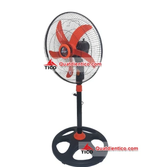 Quạt cây đứng B500-5 cánh, gió êm hơn Quạt điện TICO