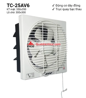 Quạt thông gió 2 chiều Tico TC-25AV6