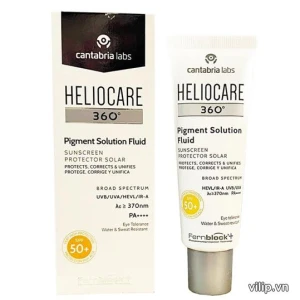 Kem Chống Nắng Heliocare 360º Pigment Solution Fluid SPF50+ Ultraligero New (50ml) | Vilip Shop - Mỹ phẩm chính hãng