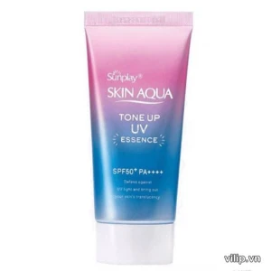 Kem Chống Nắng Nâng Tông Da Skin Aqua Tone Up UV Essence SPF50+ PA++++ (80g) | Vilip Shop - Mỹ phẩm chính hãng