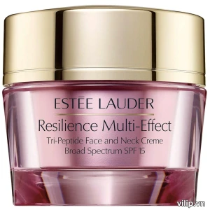 Kem Dưỡng Ban Ngày Nâng Cơ Săn Chắc Da Mặt & Cổ Estee Lauder Resilience Multi-Effect Tri-Peptide Face And Neck Creme Spf15