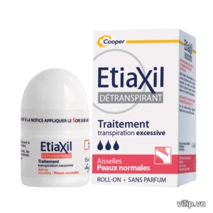 Lăn Khử Mùi Etiaxil Detranspirant Traitement Roll-On Peaux Normales (Đỏ) - Cho Da Thường | Vilip Shop - Mỹ phẩm chính hãng