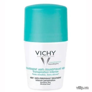 Lăn Khử Mùi Vichy Traitement Anti - Transpirant 48H (Xanh) | Vilip Shop