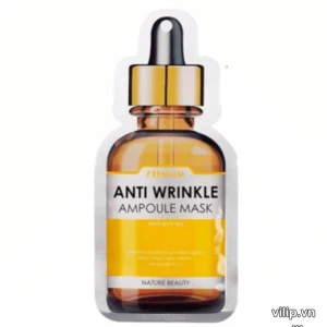 Mặt Nạ Chống Lão Hóa Nature Beauty Anti Wrinkle Ampoule Mask