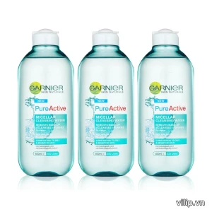 Nước Tẩy Trang Garnier Micellar Cleansing Water Combination To Oily And Sensitive Skin