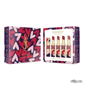 Set Son YSL Rouge Volupte Shine I Love You So Pop