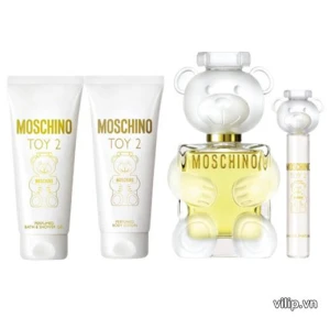Set Nước Hoa Moschino Toy 2 EDP 100ml (Set 4 Món)