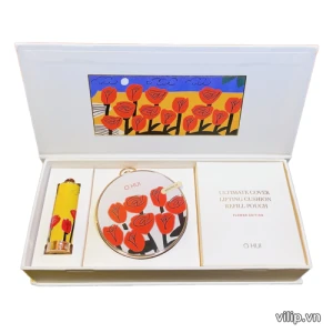 Set Phấn Nước Chống Nắng Ohui Ultimate Cover Lifting Cushion Flower Limited Edition