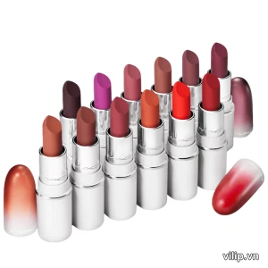 Set Son MAC Lips By The Dozen Mini Powder Kiss 12 Thỏi Phiên Bản Đặc Biệt