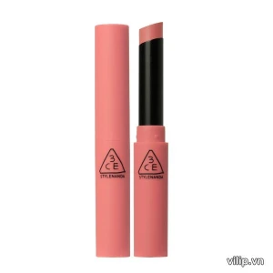Son 3CE Slim Velvet Lip Color Peach Play (New 2019) - Màu Hồng Cam | Vilip Shop - Mỹ phẩm chính hãng