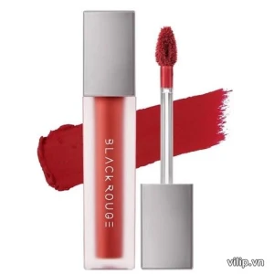Son Black Rouge Air Fit Velvet Tint Ver 4 A19 Tough Rose - Màu Đỏ Tươi | Vilip Shop - Mỹ phẩm chính hãng