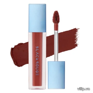 Son Black Rouge Air Fit Velvet Tint Ver 6 A32 Warm Dahlia Garden Màu Nâu Đất