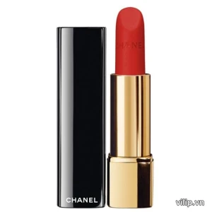 Son Chanel Allure Velvet 57 Rouge Feu - Màu Đỏ Cam | Vilip Shop
