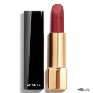 Son Chanel Rouge Allure Velvet 58 Rouge Vie - Màu Đỏ Mận Chín | Vilip Shop - Mỹ phẩm chính hãng