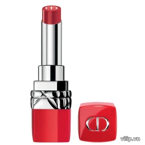Son Dior Rouge Ultra Care 635 Ecstase (Vỏ Đỏ) – Màu Đỏ Đất | Vilip Shop - Mỹ phẩm chính hãng