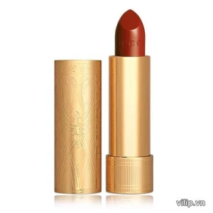 Son Gucci Rouge À Lèvres Satin Lipstick 505 Janet Rust – Màu Nâu Đỏ | Vilip Shop - Mỹ phẩm chính hãng